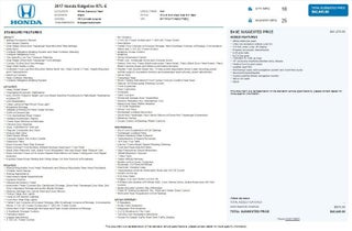 2017 Honda Ridgeline RTL-E