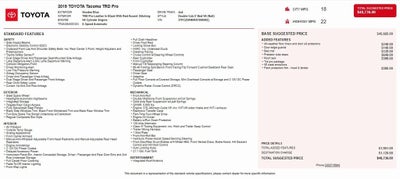 2019 Toyota Tacoma TRD Pro