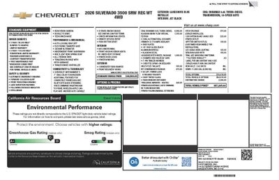 2026 Chevrolet Silverado 3500 HD WT