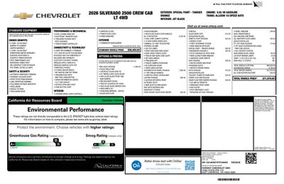 2026 Chevrolet Silverado 2500 HD LT