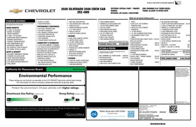 2026 Chevrolet Silverado 2500 HD ZR2