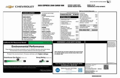 2025 Chevrolet Express Cargo WT