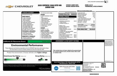 2025 Chevrolet Express Cargo WT