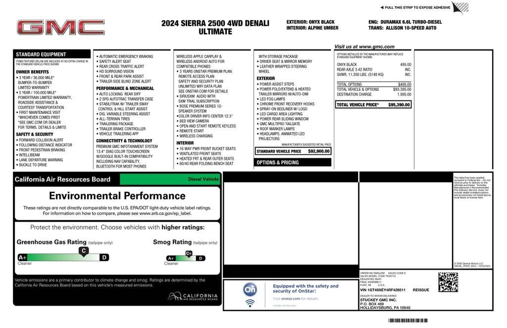 2024 GMC Sierra 2500 HD Denali Ultimate