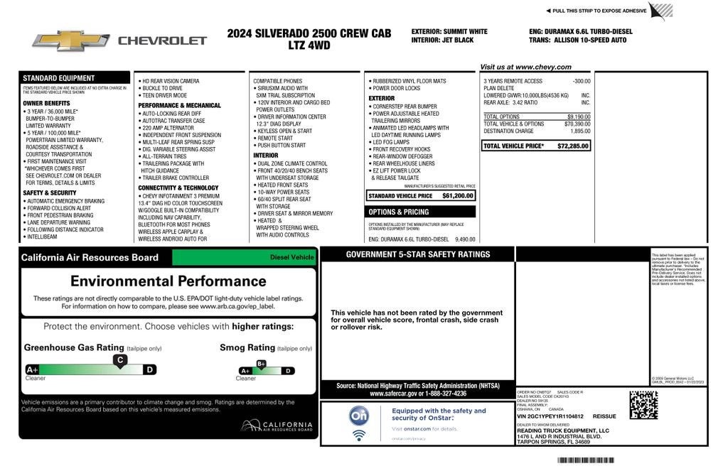 2024 Chevrolet Silverado 2500 HD LTZ