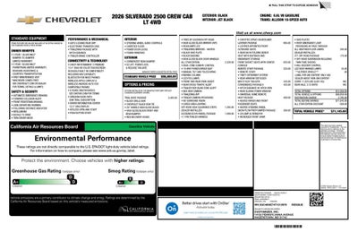 2026 Chevrolet Silverado 2500 HD LT
