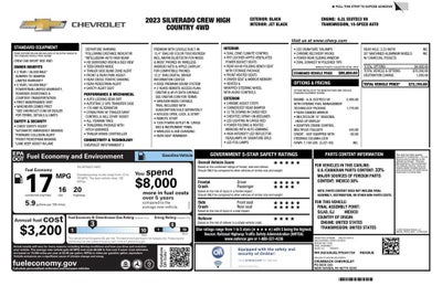 2023 Chevrolet Silverado 1500 High Country