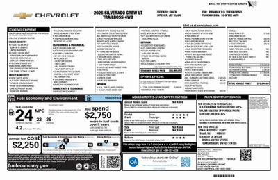 2026 Chevrolet Silverado 1500 LT Trail Boss