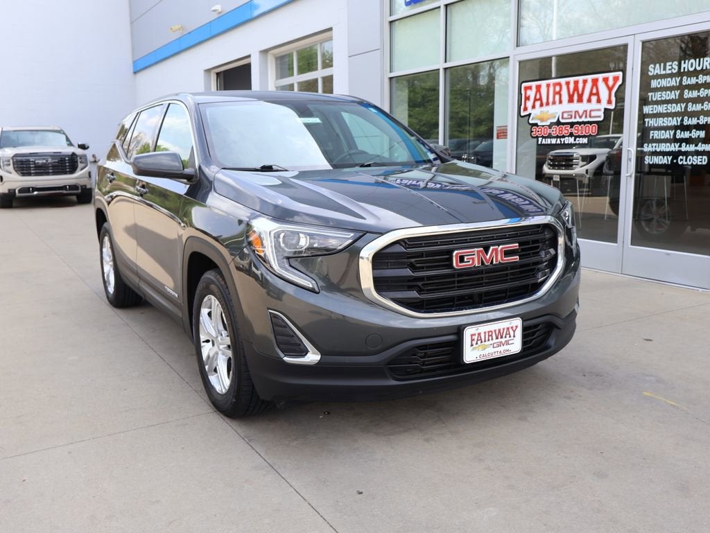 Used 2018 GMC Terrain SLE with VIN 3GKALMEVXJL282020 for sale in Calcutta, OH