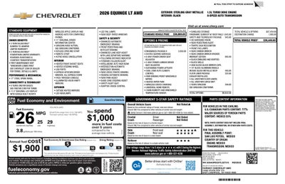 2026 Chevrolet Equinox LT