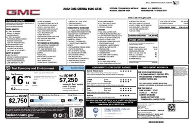 2022 GMC Sierra 1500 AT4X