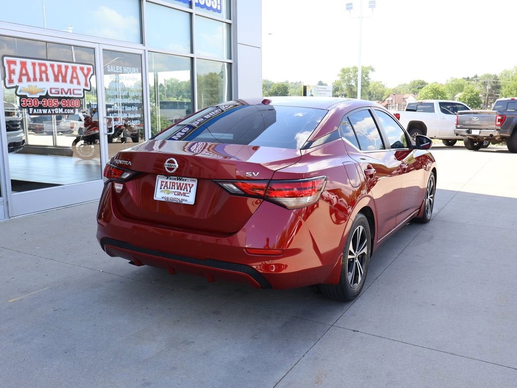 2022 Nissan Sentra SV Xtronic CVT