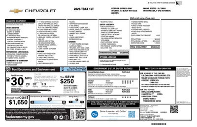 2026 Chevrolet Trax LT