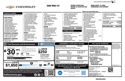 2026 Chevrolet Trax LT