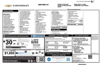 2026 Chevrolet Trax LT