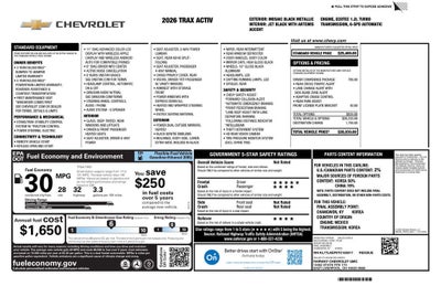 2026 Chevrolet Trax ACTIV