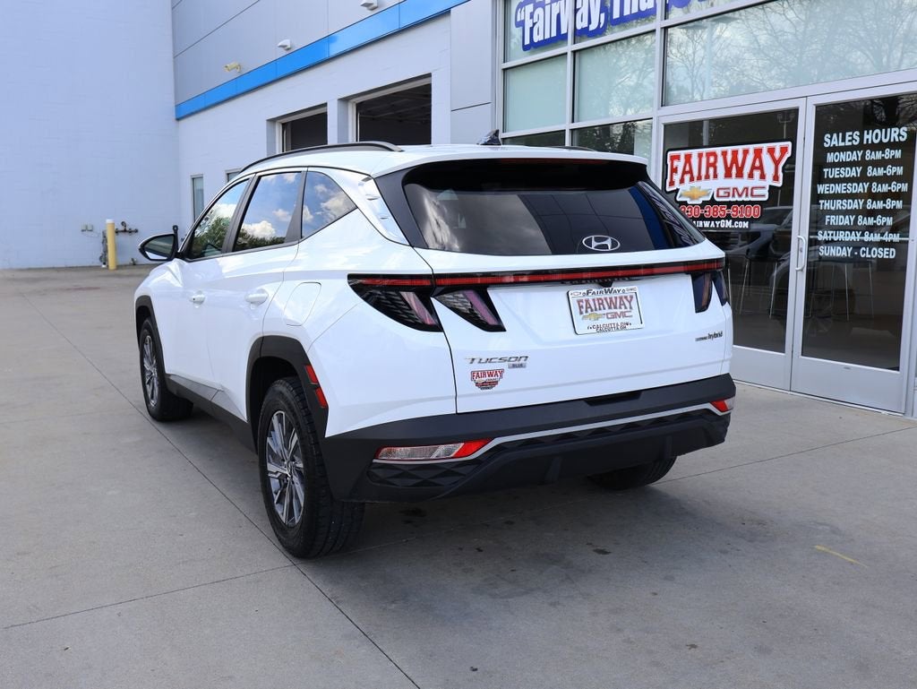 2022 Hyundai Tucson Hybrid Blue