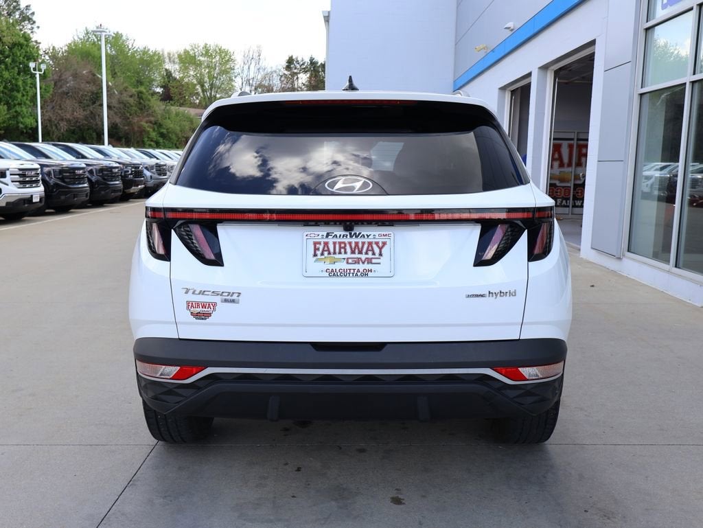 2022 Hyundai Tucson Hybrid Blue