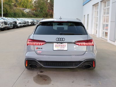 2025 Audi RS 6 Avant performance quattro tiptronic