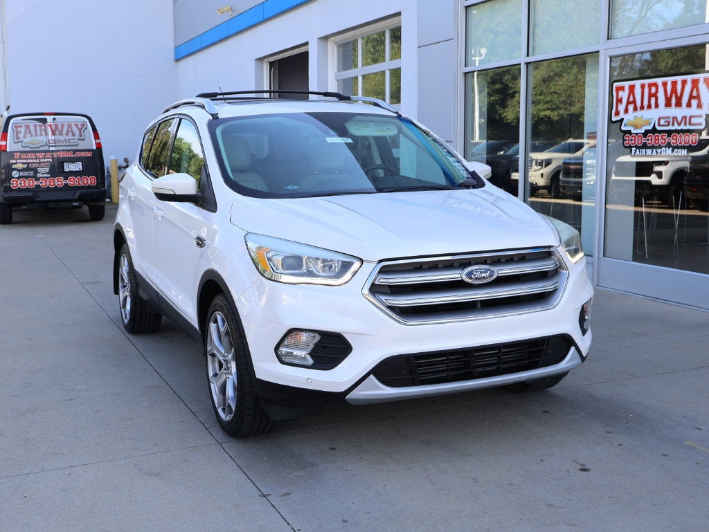 Used 2017 Ford Escape Titanium with VIN 1FMCU9J92HUA18597 for sale in Calcutta, OH