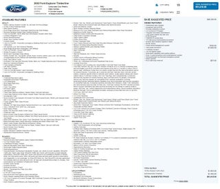 2022 Ford Explorer Timberline