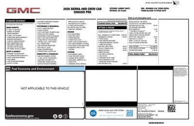 2026 GMC Sierra 3500 HD Chassis Cab Pro