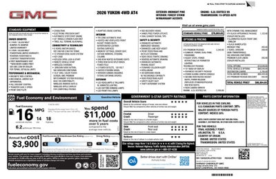 2026 GMC Yukon AT4