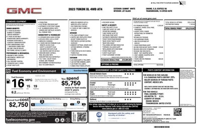2023 GMC Yukon XL AT4