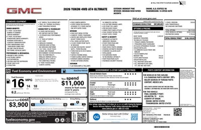 2026 GMC Yukon AT4 Ultimate