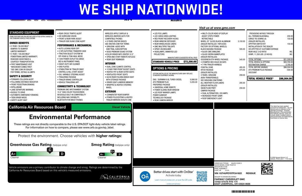 2026 GMC Sierra 2500 HD AT4