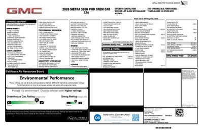 2026 GMC Sierra 3500 HD AT4