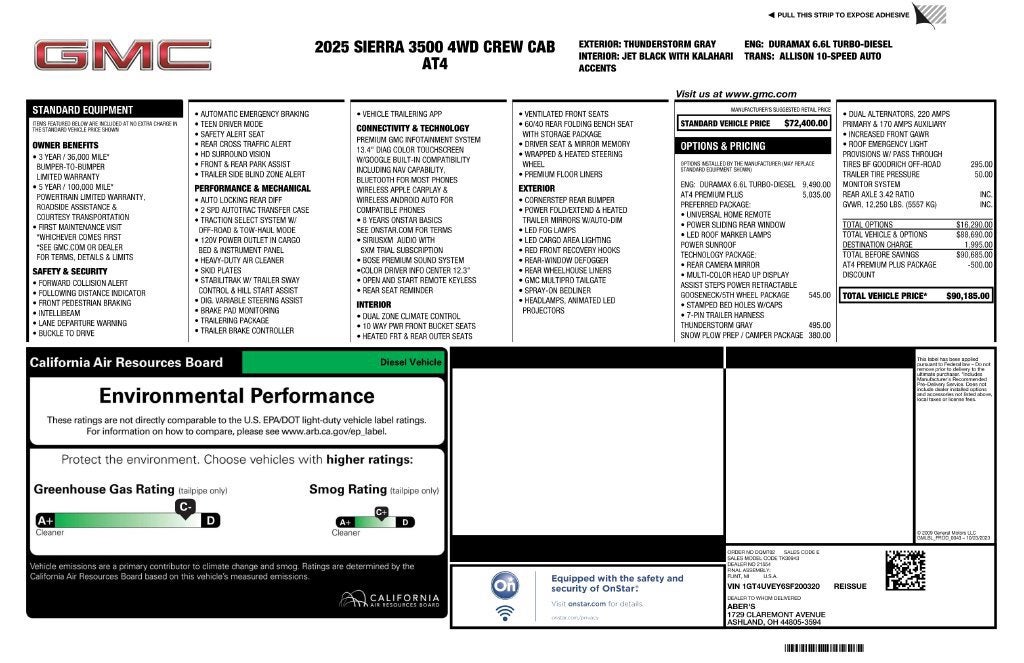 2025 GMC Sierra 3500HD AT4 - Photo 4