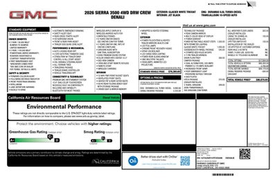 2026 GMC Sierra 3500 HD Denali DRW