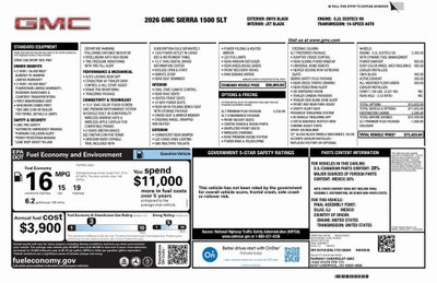 2026 GMC Sierra 1500 SLT