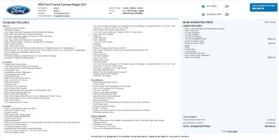 2023 Ford Transit Connect XLT Passenger Wagon
