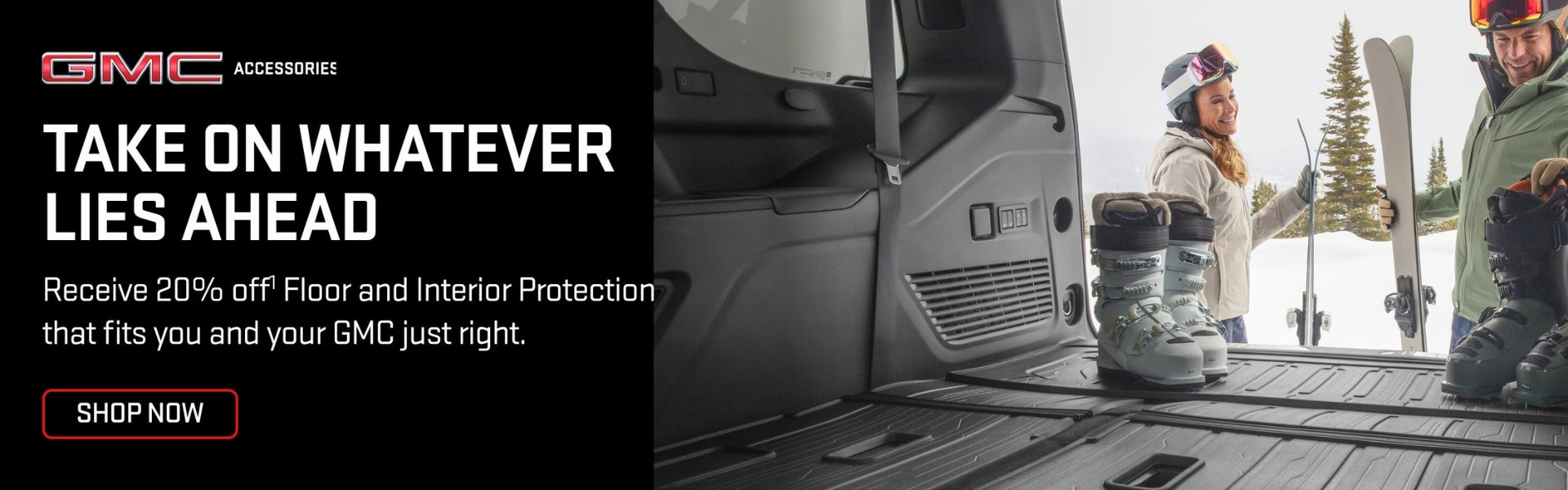 GMC accessories floor and interior protection offer